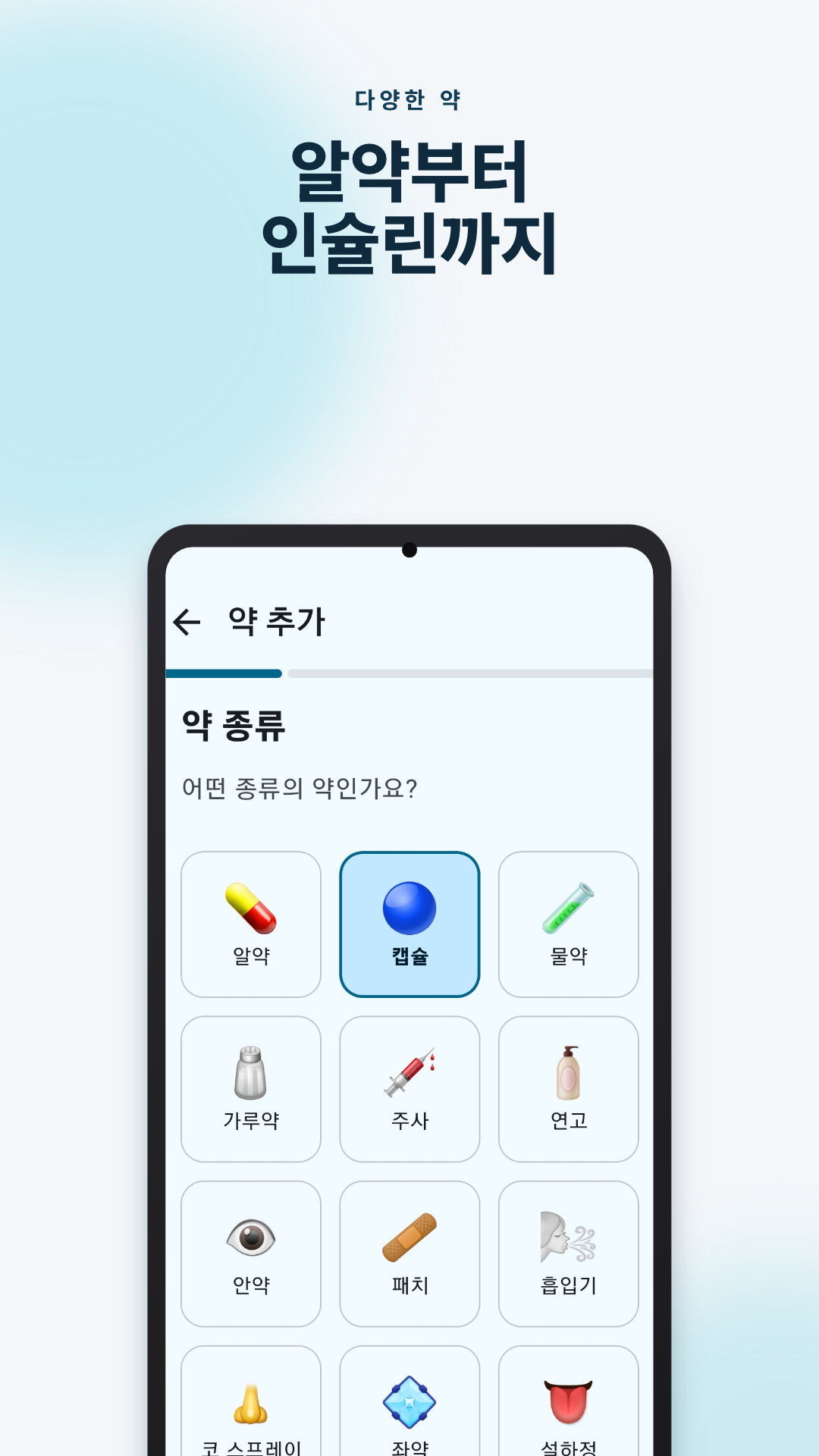약 종류